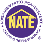 NATE-certified logo